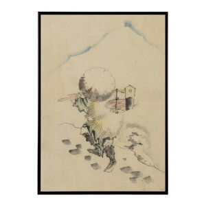 k  |X^[ fW^}X^[ G G Gt }Ƒ߂܂Ƃj - A Man Wearing a Conical Hat and Carrying a Tool by Katsushika Hokusai|X^[ pƃTCYIׂ CeA 