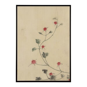 k  |X^[ fW^}X^[ G G Gt ԂԂ̂ - Small Red Blossoms on a Vine by Katsushika Hokusai|X^[ pƃTCYIׂ CeA  vg|X^[ 