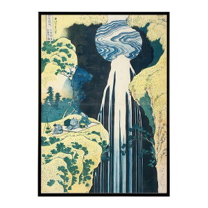 k  |X^[ fW^}X^[ G G Gt ؑ]CɃ - Amida Falls in the Far Reaches of the Kisokaid? by Katsushika Hokusai|X^[ pƃTCYIׂ CeA 