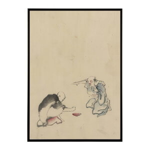 k  |X^[ fW^}X^[ G G Gt ql̒j - Two Men Gambling by Katsushika Hokusai|X^[ pƃTCYIׂ CeA  vg|X^[