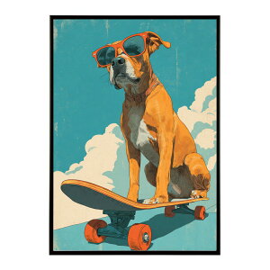 �J���t���X�P�{�[�h�b�O �C���X�g �A�j�� ���� �X�|�[�c ���g�� �r���e�[�W �� �|�X�^�[ �C���e���A ������� �v�����g�|�X�^�[ �t�H�g �C���X�g ������ ���� �傫���ylm-poster-1883�z