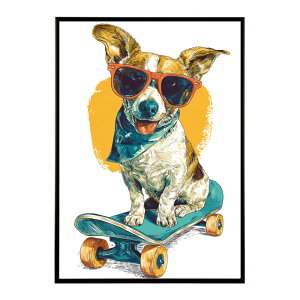 �J���t���X�P�{�[�h�b�O �C���X�g �A�j�� ���� �X�|�[�c ���g�� �r���e�[�W �� �|�X�^�[ �C���e���A ������� �v�����g�|�X�^�[ �t�H�g �C���X�g ������ ���� �傫���ylm-poster-1895�z