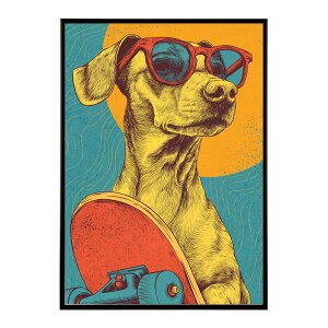 �J���t���X�P�{�[�h�b�O �C���X�g �A�j�� ���� �X�|�[�c ���g�� �r���e�[�W �� �|�X�^�[ �C���e���A ������� �v�����g�|�X�^�[ �t�H�g �C���X�g ������ ���� �傫���ylm-poster-1898�z