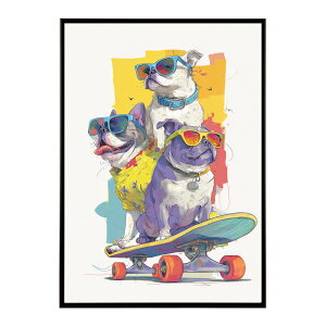 �J���t���X�P�{�[�h�b�O �C���X�g �A�j�� ���� �X�|�[�c ���g�� �r���e�[�W �� �|�X�^�[ �C���e���A ������� �v�����g�|�X�^�[ �t�H�g �C���X�g ������ ���� �傫���ylm-poster-1899�z