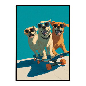 �J���t���X�P�{�[�h�b�O �C���X�g �A�j�� ���� �X�|�[�c ���g�� �r���e�[�W �� �|�X�^�[ �C���e���A ������� �v�����g�|�X�^�[ �t�H�g �C���X�g ������ ���� �傫���ylm-poster-1902�z