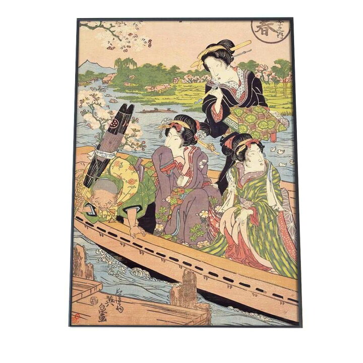 楽天市場】歌舞伎 和柄 浮世絵 江戸 アートプリント ポスター