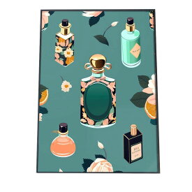 ポスター レトロ 昭和 ポップ カラフル ピンク フルーツ 柄 インテリア おしゃれ アート モダン a0 a1 a2 a3 a4 b0 b1 b2 b3 b4 特大 大きい 小さい 縦【si-poster-40】