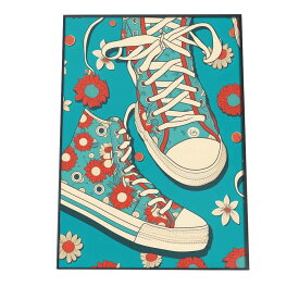 ポスター レトロ 昭和 ポップ カラフル ピンク フルーツ 柄 インテリア おしゃれ アート モダン a0 a1 a2 a3 a4 b0 b1 b2 b3 b4 特大 大きい 小さい 縦【si-poster-42】