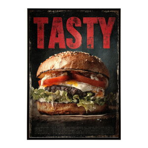 �n���o�[�K�[�|�X�^�[ �A�����J���|�X�^�[ �n���o�[�K�[ �A�[�g ���g���f�U�C�� EAT ME TASTY �J�t�F���� �C���e���A ������� �v�����g�|�X�^�[ �t�H�g �C���X�g ������ ���� �傫���ylm-poster-5