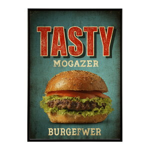 �n���o�[�K�[�|�X�^�[ �A�����J���|�X�^�[ �n���o�[�K�[ �A�[�g ���g���f�U�C�� EAT ME TASTY �J�t�F���� �C���e���A ������� �v�����g�|�X�^�[ �t�H�g �C���X�g ������ ���� �傫���ylm-poster-5