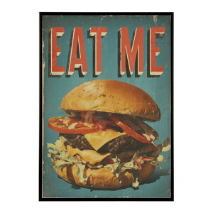 �n���o�[�K�[�|�X�^�[ �A�����J���|�X�^�[ �n���o�[�K�[ �A�[�g ���g���f�U�C�� EAT ME TASTY �J�t�F���� �C���e���A ������� �v�����g�|�X�^�[ �t�H�g �C���X�g ������ ���� �傫���ylm-poster-5