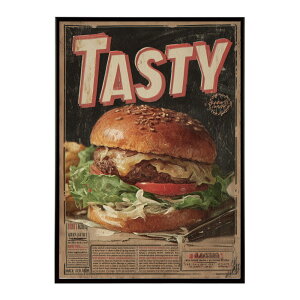 �n���o�[�K�[�|�X�^�[ �A�����J���|�X�^�[ �n���o�[�K�[ �A�[�g ���g���f�U�C�� EAT ME TASTY �J�t�F���� �C���e���A ������� �v�����g�|�X�^�[ �t�H�g �C���X�g ������ ���� �傫���ylm-poster-5