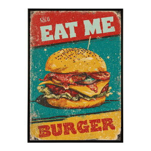 �n���o�[�K�[�|�X�^�[ �A�����J���|�X�^�[ �n���o�[�K�[ �A�[�g ���g���f�U�C�� EAT ME TASTY �J�t�F���� �C���e���A ������� �v�����g�|�X�^�[ �t�H�g �C���X�g ������ ���� �傫���ylm-poster-5
