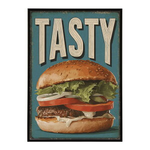 �n���o�[�K�[�|�X�^�[ �A�����J���|�X�^�[ �n���o�[�K�[ �A�[�g ���g���f�U�C�� EAT ME TASTY �J�t�F���� �C���e���A ������� �v�����g�|�X�^�[ �t�H�g �C���X�g ������ ���� �傫���ylm-poster-5