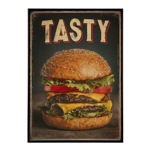 �n���o�[�K�[�|�X�^�[ �A�����J���|�X�^�[ �n���o�[�K�[ �A�[�g ���g���f�U�C�� EAT ME TASTY �J�t�F���� �C���e���A ������� �v�����g�|�X�^�[ �t�H�g �C���X�g ������ ���� �傫���ylm-poster-5