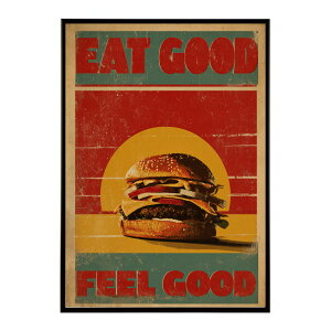 �n���o�[�K�[�|�X�^�[ �A�����J���|�X�^�[ �n���o�[�K�[ �A�[�g ���g���f�U�C�� EAT ME TASTY �J�t�F���� �C���e���A ������� �v�����g�|�X�^�[ �t�H�g �C���X�g ������ ���� �傫���ylm-poster-5