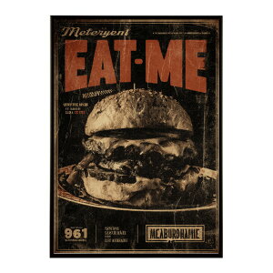 �n���o�[�K�[�|�X�^�[ �A�����J���|�X�^�[ �n���o�[�K�[ �A�[�g ���g���f�U�C�� EAT ME TASTY �J�t�F���� �C���e���A ������� �v�����g�|�X�^�[ �t�H�g �C���X�g ������ ���� �傫���ylm-poster-5