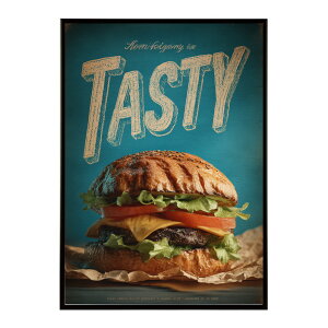 �n���o�[�K�[�|�X�^�[ �A�����J���|�X�^�[ �n���o�[�K�[ �A�[�g ���g���f�U�C�� EAT ME TASTY �J�t�F���� �C���e���A ������� �v�����g�|�X�^�[ �t�H�g �C���X�g ������ ���� �傫���ylm-poster-5