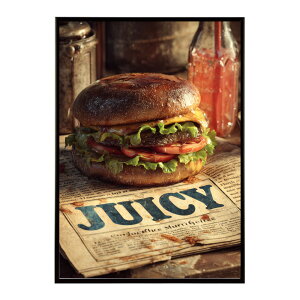 �n���o�[�K�[�|�X�^�[ �A�����J���|�X�^�[ �n���o�[�K�[ �A�[�g ���g���f�U�C�� EAT ME TASTY �J�t�F���� �C���e���A ������� �v�����g�|�X�^�[ �t�H�g �C���X�g ������ ���� �傫���ylm-poster-5