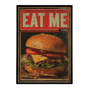 �n���o�[�K�[�|�X�^�[ �A�����J���|�X�^�[ �n���o�[�K�[ �A�[�g ���g���f�U�C�� EAT ME TASTY �J�t�F���� �C���e���A ������� �v�����g�|�X�^�[ �t�H�g �C���X�g ������ ���� �傫���ylm-poster-5
