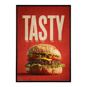 �n���o�[�K�[�|�X�^�[ �A�����J���|�X�^�[ �n���o�[�K�[ �A�[�g ���g���f�U�C�� EAT ME TASTY �J�t�F���� �C���e���A ������� �v�����g�|�X�^�[ �t�H�g �C���X�g ������ ���� �傫���ylm-poster-5