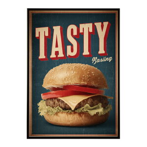 �n���o�[�K�[�|�X�^�[ �A�����J���|�X�^�[ �n���o�[�K�[ �A�[�g ���g���f�U�C�� EAT ME TASTY �J�t�F���� �C���e���A ������� �v�����g�|�X�^�[ �t�H�g �C���X�g ������ ���� �傫���ylm-poster-5