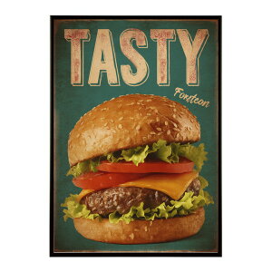 �n���o�[�K�[�|�X�^�[ �A�����J���|�X�^�[ �n���o�[�K�[ �A�[�g ���g���f�U�C�� EAT ME TASTY �J�t�F���� �C���e���A ������� �v�����g�|�X�^�[ �t�H�g �C���X�g ������ ���� �傫���ylm-poster-5