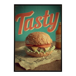 �n���o�[�K�[�|�X�^�[ �A�����J���|�X�^�[ �n���o�[�K�[ �A�[�g ���g���f�U�C�� EAT ME TASTY �J�t�F���� �C���e���A ������� �v�����g�|�X�^�[ �t�H�g �C���X�g ������ ���� �傫���ylm-poster-5