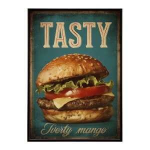 �n���o�[�K�[�|�X�^�[ �A�����J���|�X�^�[ �n���o�[�K�[ �A�[�g ���g���f�U�C�� EAT ME TASTY �J�t�F���� �C���e���A ������� �v�����g�|�X�^�[ �t�H�g �C���X�g ������ ���� �傫���ylm-poster-5