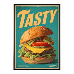 �n���o�[�K�[�|�X�^�[ �A�����J���|�X�^�[ �n���o�[�K�[ �A�[�g ���g���f�U�C�� EAT ME TASTY �J�t�F���� �C���e���A ������� �v�����g�|�X�^�[ �t�H�g �C���X�g ������ ���� �傫���ylm-poster-5