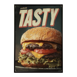 �n���o�[�K�[�|�X�^�[ �A�����J���|�X�^�[ �n���o�[�K�[ �A�[�g ���g���f�U�C�� EAT ME TASTY �J�t�F���� �C���e���A ������� �v�����g�|�X�^�[ �t�H�g �C���X�g ������ ���� �傫���ylm-poster-5