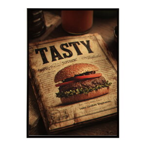 �n���o�[�K�[�|�X�^�[ �A�����J���|�X�^�[ �n���o�[�K�[ �A�[�g ���g���f�U�C�� EAT ME TASTY �J�t�F���� �C���e���A ������� �v�����g�|�X�^�[ �t�H�g �C���X�g ������ ���� �傫���ylm-poster-5