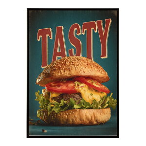 �n���o�[�K�[�|�X�^�[ �A�����J���|�X�^�[ �n���o�[�K�[ �A�[�g ���g���f�U�C�� EAT ME TASTY �J�t�F���� �C���e���A ������� �v�����g�|�X�^�[ �t�H�g �C���X�g ������ ���� �傫���ylm-poster-5