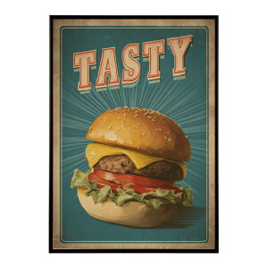 �n���o�[�K�[�|�X�^�[ �A�����J���|�X�^�[ �n���o�[�K�[ �A�[�g ���g���f�U�C�� EAT ME TASTY �J�t�F���� �C���e���A ������� �v�����g�|�X�^�[ �t�H�g �C���X�g ������ ���� �傫���ylm-poster-5