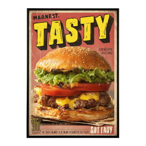 �n���o�[�K�[�|�X�^�[ �A�����J���|�X�^�[ �n���o�[�K�[ �A�[�g ���g���f�U�C�� EAT ME TASTY �J�t�F���� �C���e���A ������� �v�����g�|�X�^�[ �t�H�g �C���X�g ������ ���� �傫���ylm-poster-5