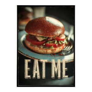 �n���o�[�K�[�|�X�^�[ �A�����J���|�X�^�[ �n���o�[�K�[ �A�[�g ���g���f�U�C�� EAT ME TASTY �J�t�F���� �C���e���A ������� �v�����g�|�X�^�[ �t�H�g �C���X�g ������ ���� �傫���ylm-poster-5