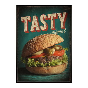 �n���o�[�K�[�|�X�^�[ �A�����J���|�X�^�[ �n���o�[�K�[ �A�[�g ���g���f�U�C�� EAT ME TASTY �J�t�F���� �C���e���A ������� �v�����g�|�X�^�[ �t�H�g �C���X�g ������ ���� �傫���ylm-poster-5