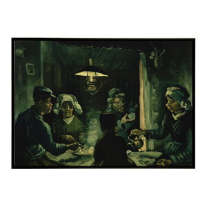 �S�b�z �W���K�C����H�ׂ�l�X The Potato Eaters �yVincent van Gogh�z (1885) �G�� �|�X�^�[ �f�W�^�����}�X�^�[ ���� �G ���� ���G ���� �ybn-poster-7659�z