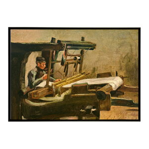 �S�b�z ���i�� Wever naar rechts gekeerd (Weaver Facing Right) �yVincent van Gogh�z (1884) �G�� �|�X�^�[ �f�W�^�����}�X�^�[ ���� �G ���� ���G ���� �ybn-poster-7668�z