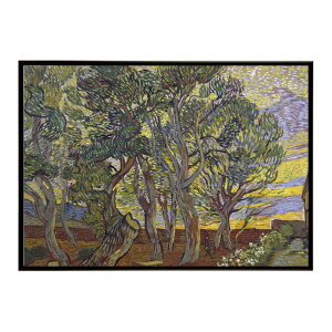 �S�b�z ��̕��i The garden of Saint Paul�fs Hospital �yVincent van Gogh�z �G�� �|�X�^�[ �f�W�^�����}�X�^�[ ���� �G ���� ���G ���� �ybn-poster-7704�z