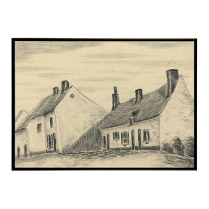 �S�b�z ���i�� The Zandmennik House �yVincent van Gogh�z (c. 1879-1880) �G�� �|�X�^�[ �f�W�^�����}�X�^�[ ���� �G ���� ���G ���� �ybn-poster-7716�z