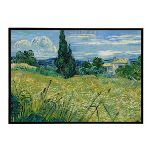 �S�b�z �����̕��i Green Wheat Field with Cypress �yVincent van Gogh�z (1889) �G�� �|�X�^�[ �f�W�^�����}�X�^�[ ���� �G ���� ���G ���� �ybn-poster-7776�z