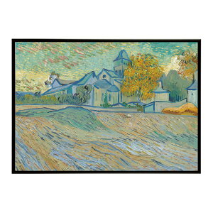�S�b�z ���i�� Vue de l�fasile et de la Chapelle Saint-Paul de Mausole (Saint-R?my) �yVincent van Gogh�z (1889) �G�� �|�X�^�[ �f�W�^�����}�X�^�[ ���� �G ���� ���G ���� �ybn-poster-7777�z