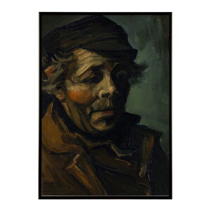 �S�b�z �_���̕�炵 Head Of A Peasant�yVincent van Gogh�z(1884)�G�� �|�X�^�[ �f�W�^�����}�X�^�[ ���� �G ���� ���G ���ʁybn-poster-7820�z