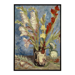 �S�b�z ���i�� Vase with gladioli and China asters�yVincent van Gogh�z(1886)�G�� �|�X�^�[ �f�W�^�����}�X�^�[ ���� �G ���� ���G ���ʁybn-poster-7905�z