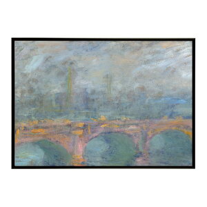 �y�N���[�h�E���l�z�����h���̋��̕��i/Waterloo Bridge,London at Sunset�yClaude Monet�z(1904)�G�� �|�X�^�[ �f�W�^�����}�X�^�[ ���� �G ���� ���G ���ybn-poster-7953�z