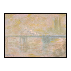 �y�N���[�h�E���l�z�����h���̋��̕��i/Charing-Cross Bridge in London�yClaude Monet�z(circa 1902)�G�� �|�X�^�[ �f�W�^�����}�X�^�[ ���� �G ���� ���G ���ybn-poster-7959�z