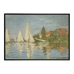 �y�N���[�h�E���l�z�A���W�����g�D�C���̕��i/Regattas at Argenteuil�yClaude Monet�z(circa 1872)�G�� �|�X�^�[ �f�W�^�����}�X�^�[ ���� �G ���� ���G ���ybn-poster-7973�z