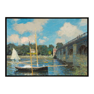 �y�N���[�h�E���l�z�A���W�����g�D�C���̋��̕��i/The Bridge at Argenteuil�yClaude Monet�z(1874)�G�� �|�X�^�[ �f�W�^�����}�X�^�[ ���� �G ���� ���G ���ybn-poster-8098�z