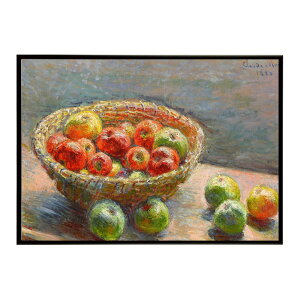 �y�N���[�h�E���l�z���i/Le panier de pommes�yClaude Monet�z(1880)�G�� �|�X�^�[ �f�W�^�����}�X�^�[ ���� �G ���� ���G ���ybn-poster-8123�z